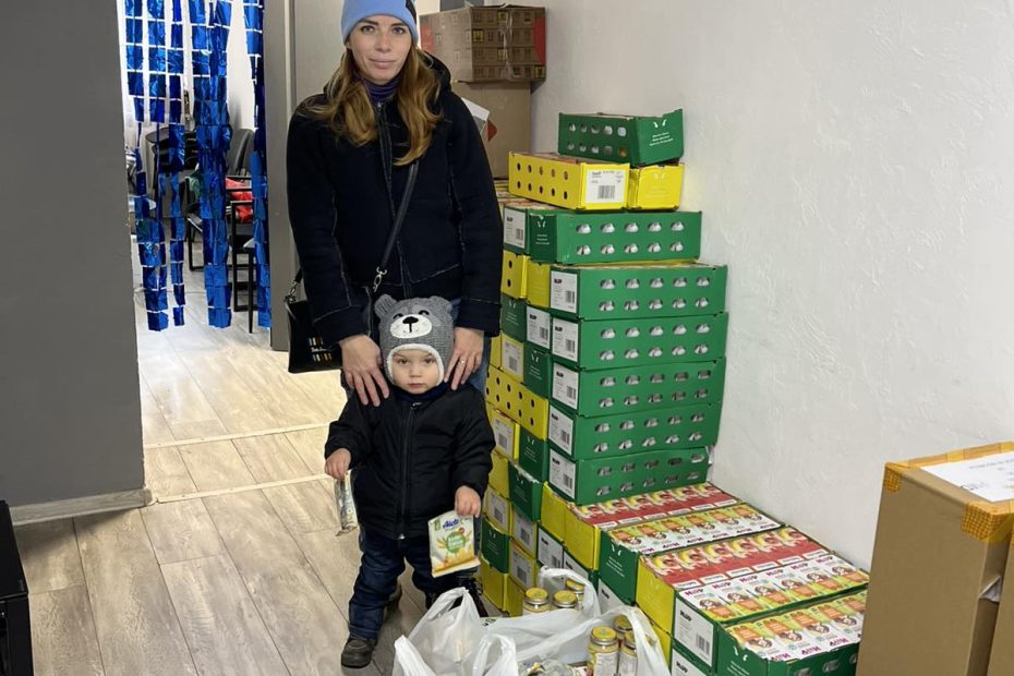 Передали понад 1000 кг дитячого харчування та макаронних виробів для Save-A-Life